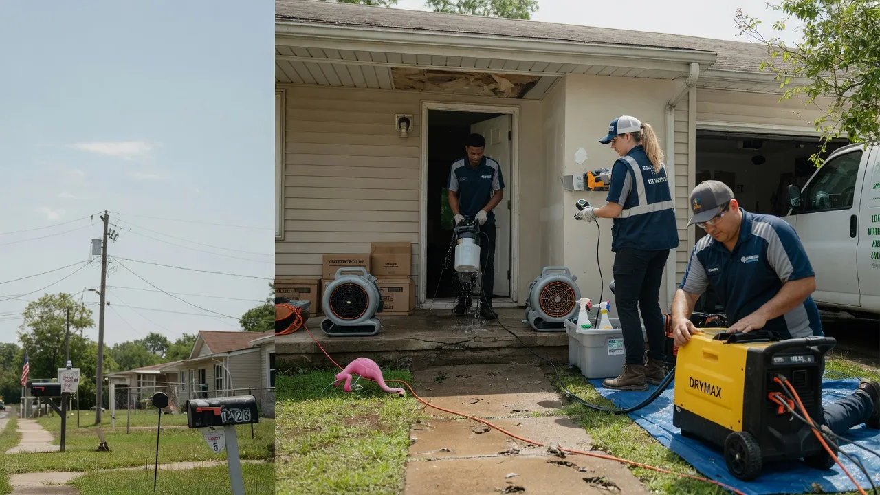 Storm Damage Water Removal in North Little Rock, AR near me